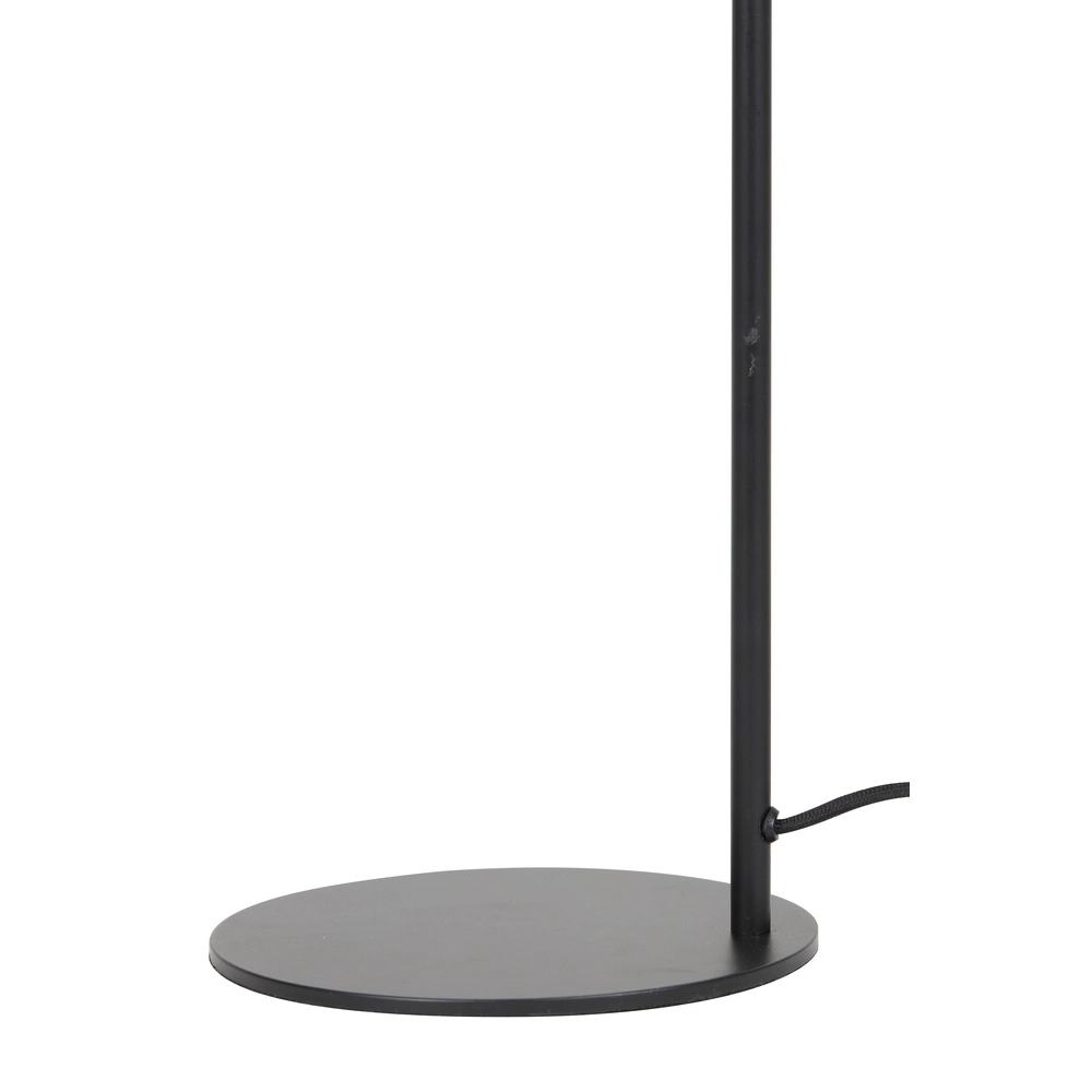 Floor lamp Lekar with smoke glass and gold Light & Living 8717807601430