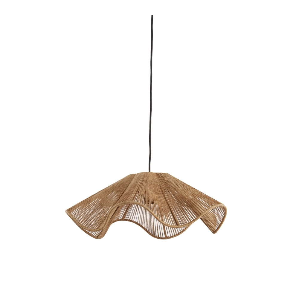 Rattan pendant lamp Fodara Ø 48cm brown Light & Living 8717807702083