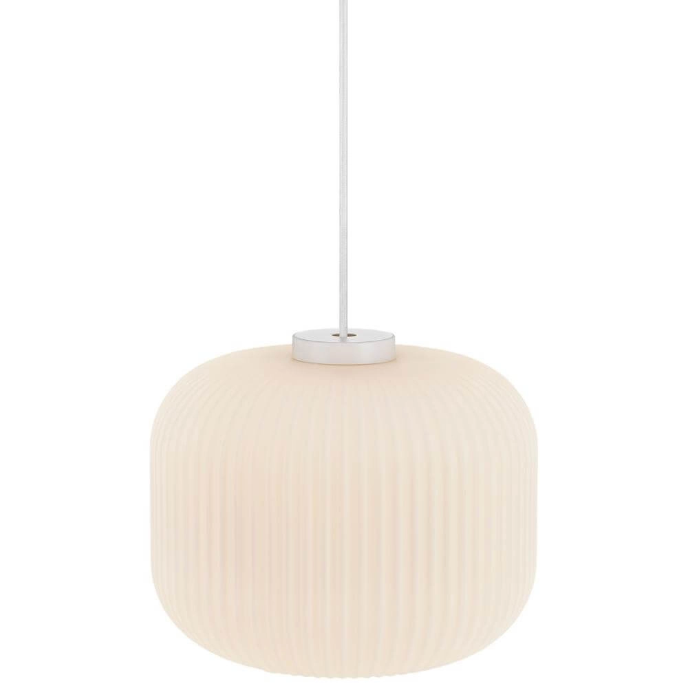 White pendant lamp Milford Ø 30cm Nordlux 5701581407084