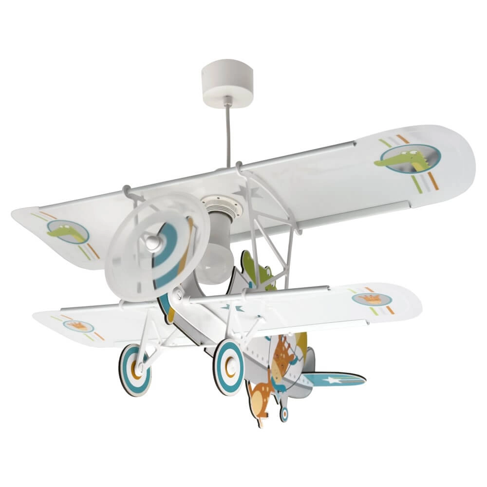 Children's pendant lamp Plane with crocodile Dalber 8420406545424
