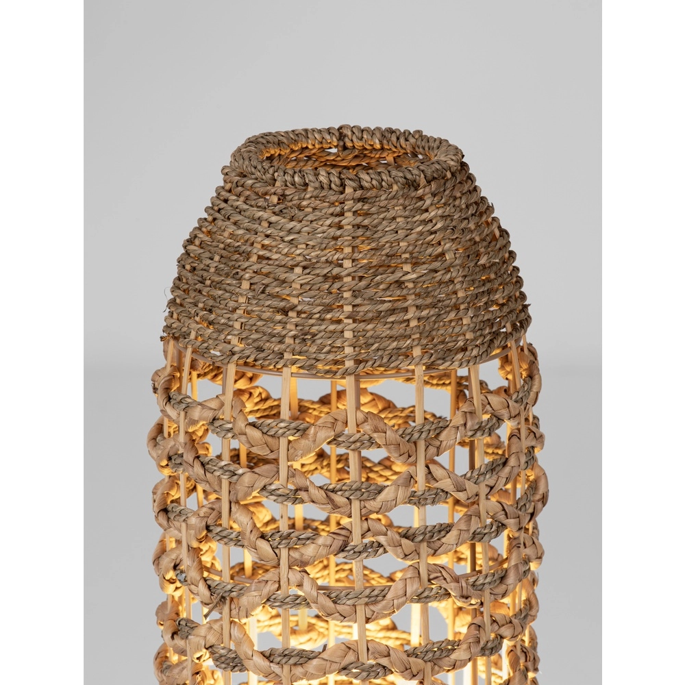 Floor lamp Elma brown Ø 23cm Lyora 5212017477491