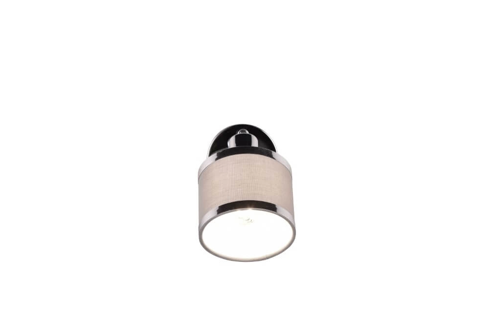 Design surface-mounted spotlight Arosa nickel 1-light Trio 4017807581126