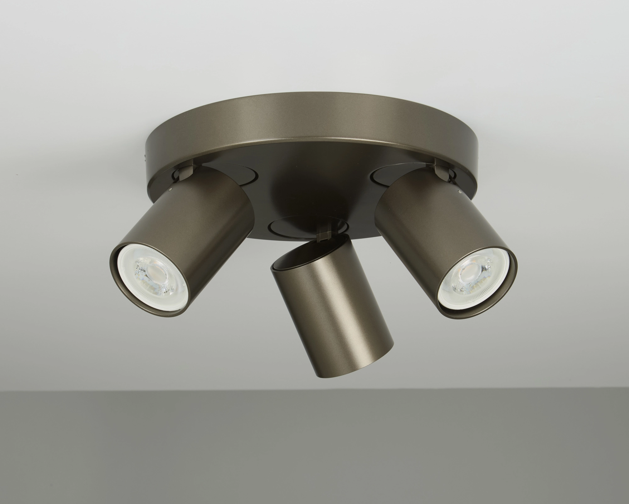Ceiling lamp Moon 3 round bronze Lyora 5053423311852
