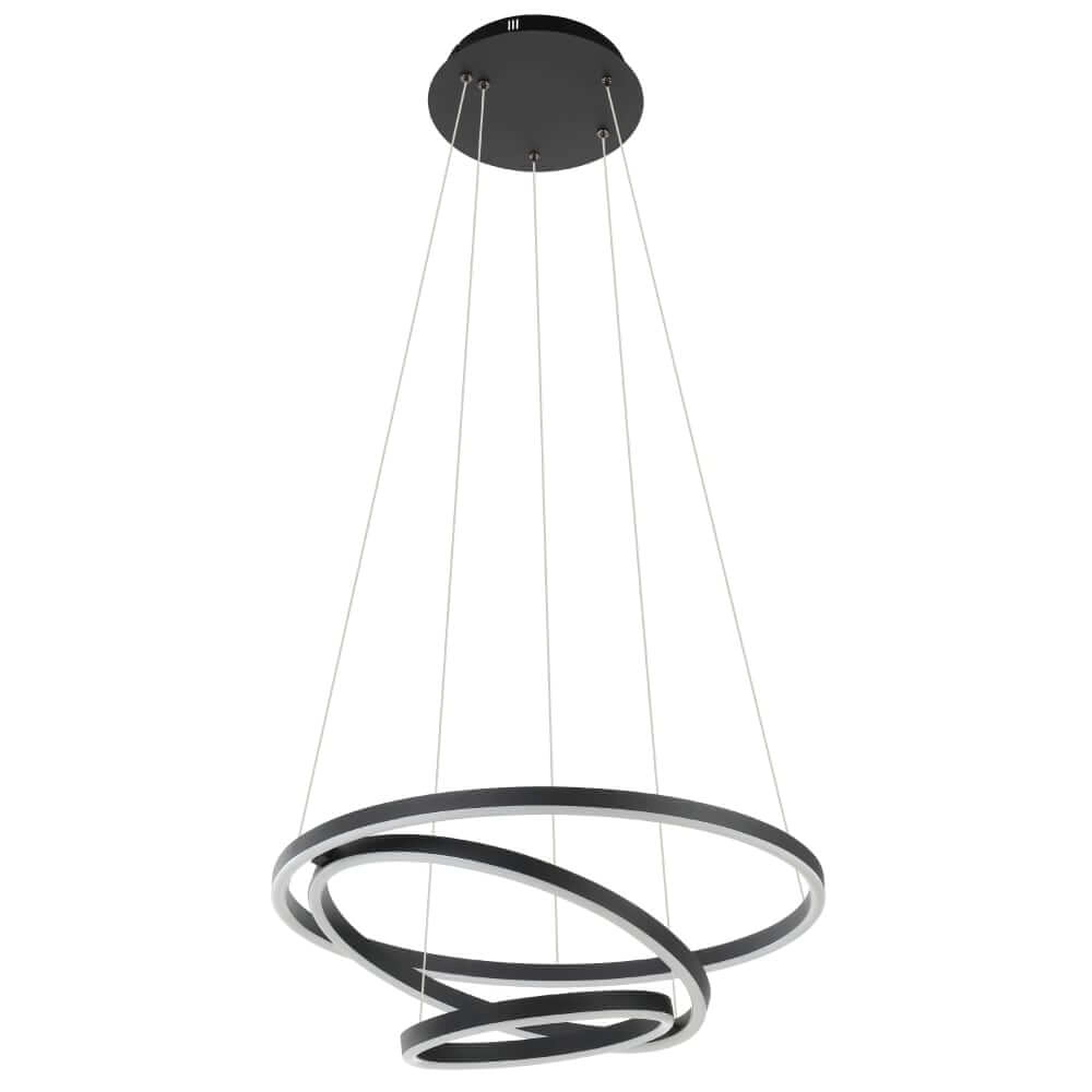 Pendant lamp Zigbee Lobinero-Z black Eglo 9008606244157