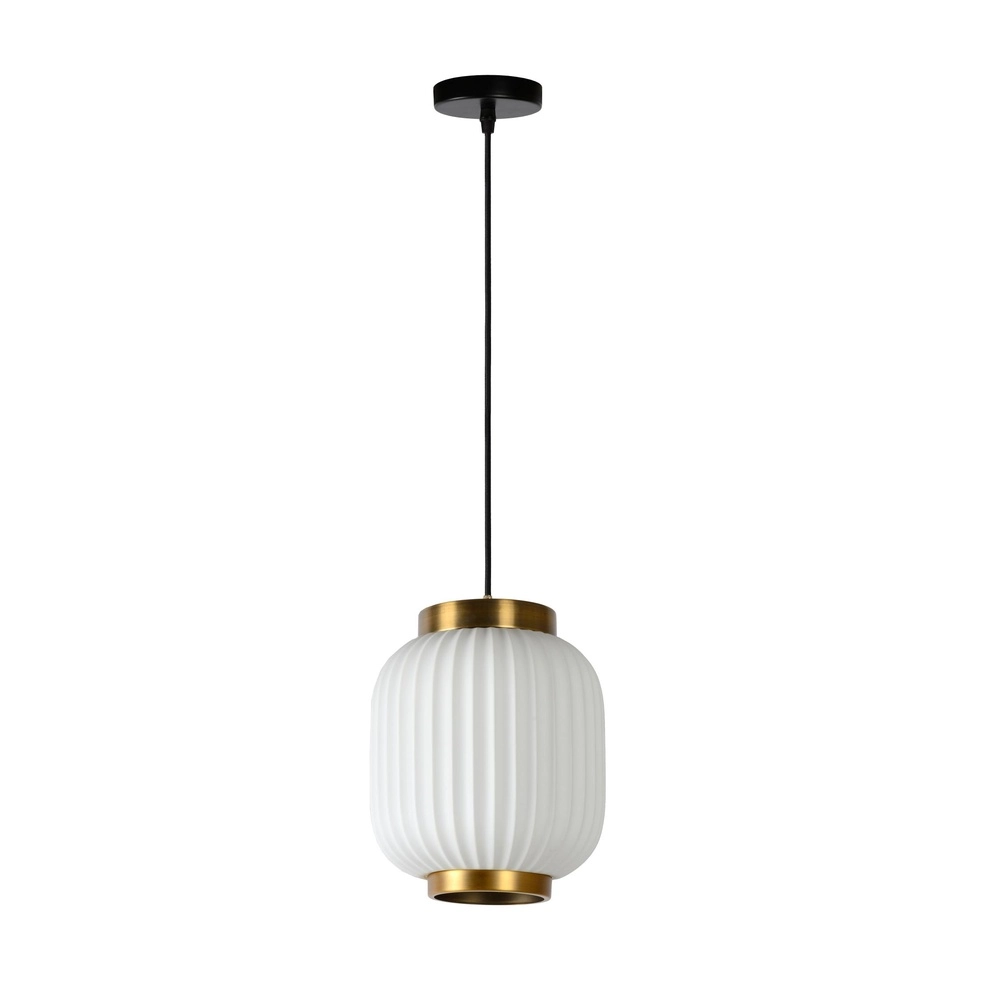 Design pendant lamp Gosse Gold with white