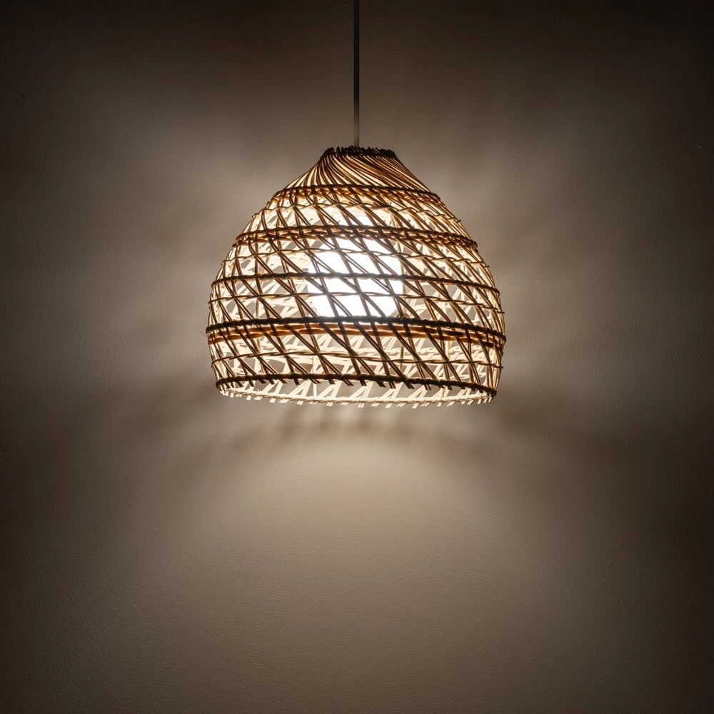 Rattan pendant lamp Boho S Ø 30cm Lyora 5903139111508