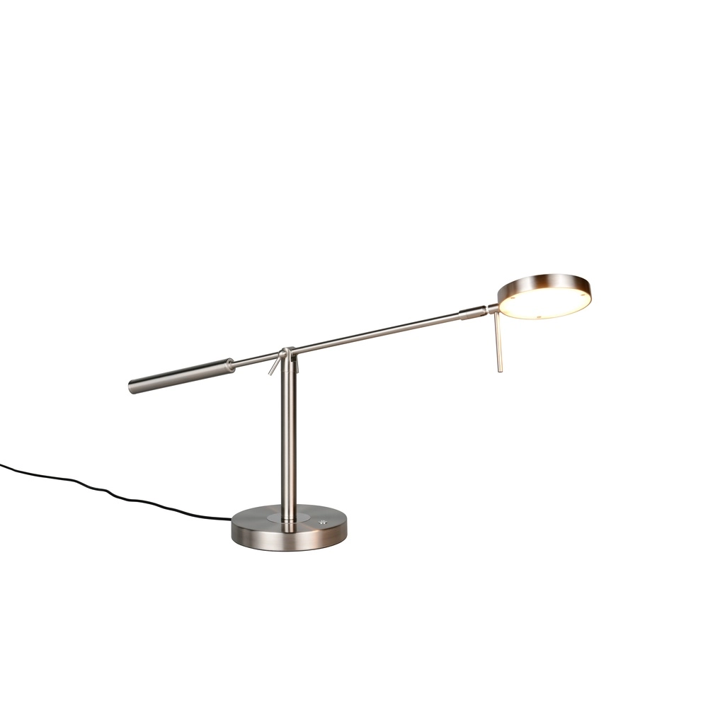Desk lamp Monza nickel Trio 4017807693263