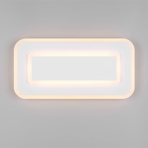 Modern ceiling lamp Riva white 40cm Trio 4017807682939