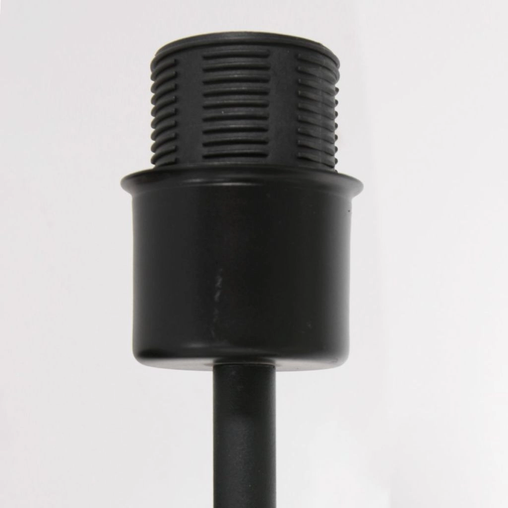 Black bedside lamp Stang with cork cap Ø20cm Steinhauer 8712746180534