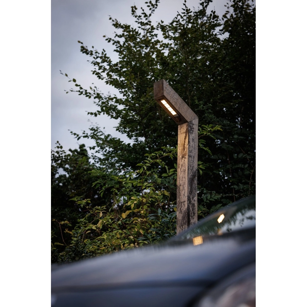 Wooden street lamp Stelle Rustic chestnut - 3M - 3000K Timberlab 8716803514317
