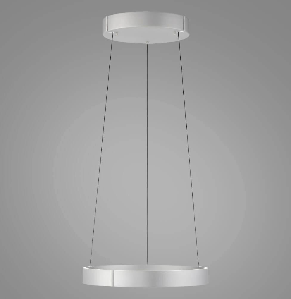 Round hanging lamp Pure E-Clipse aluminum Ø 50cm Paul Neuhaus 4012248372333