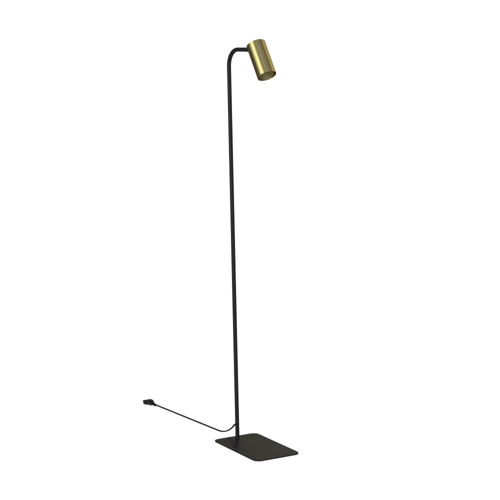 Chic reading lamp Mono black with gold