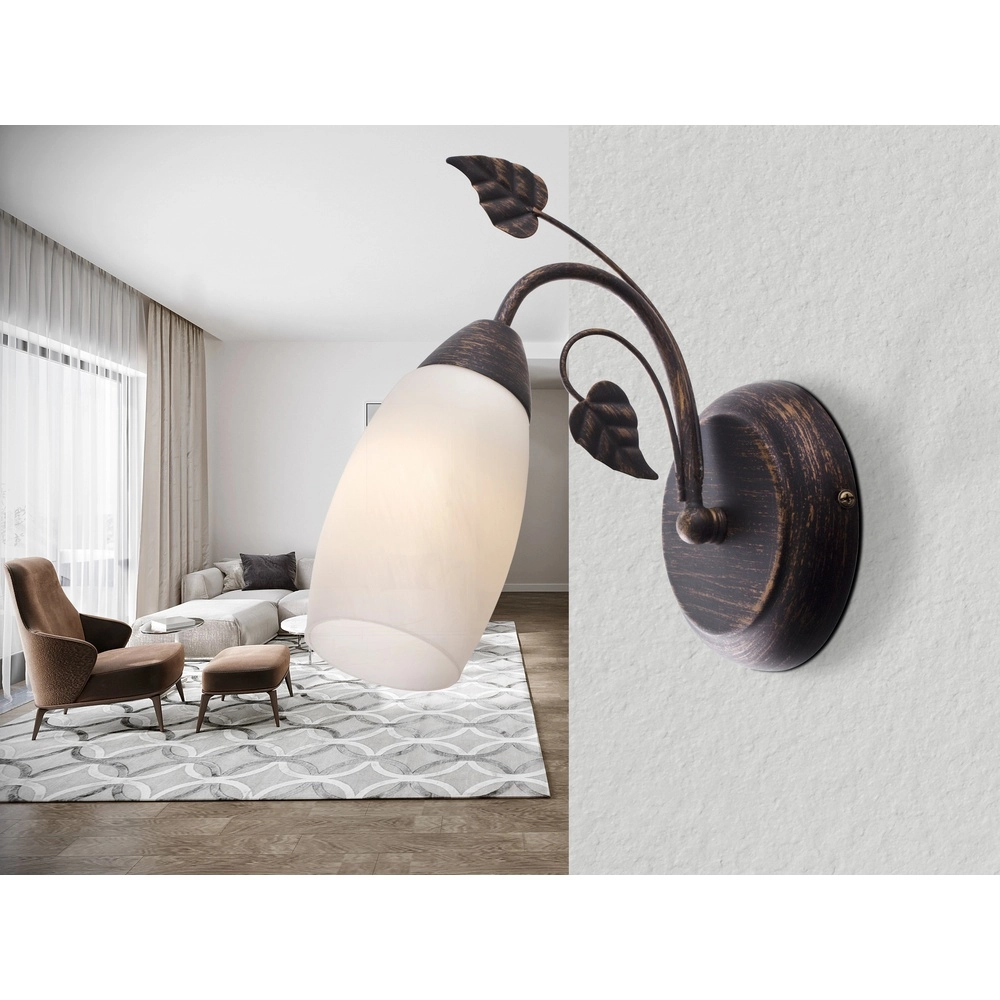 Classic wall lamp Venezia Brown Globo 9007371484621