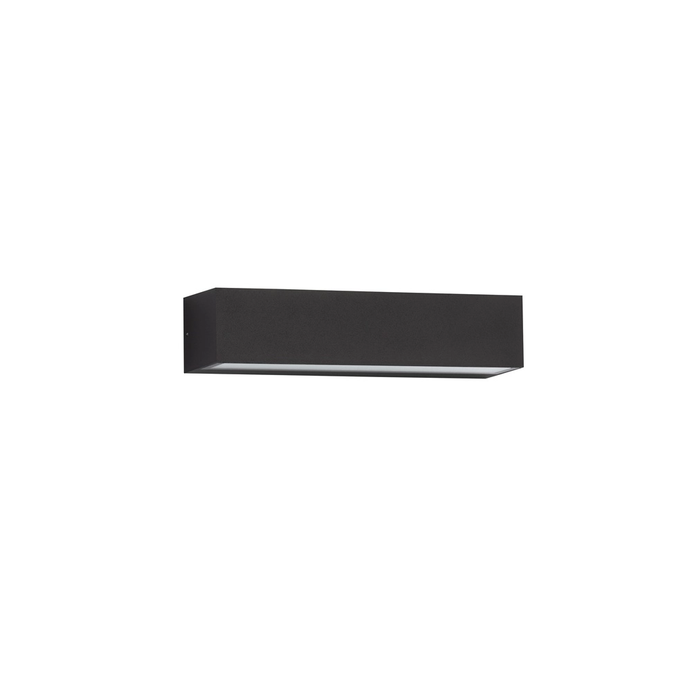 Sleek wall lamp Lane black 22cm - 21W Lyora 5212017496737