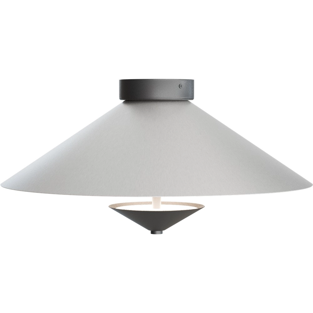 Ceiling lamp Ceppo black with nickel Ø 45cm Masterlight 8718121398167