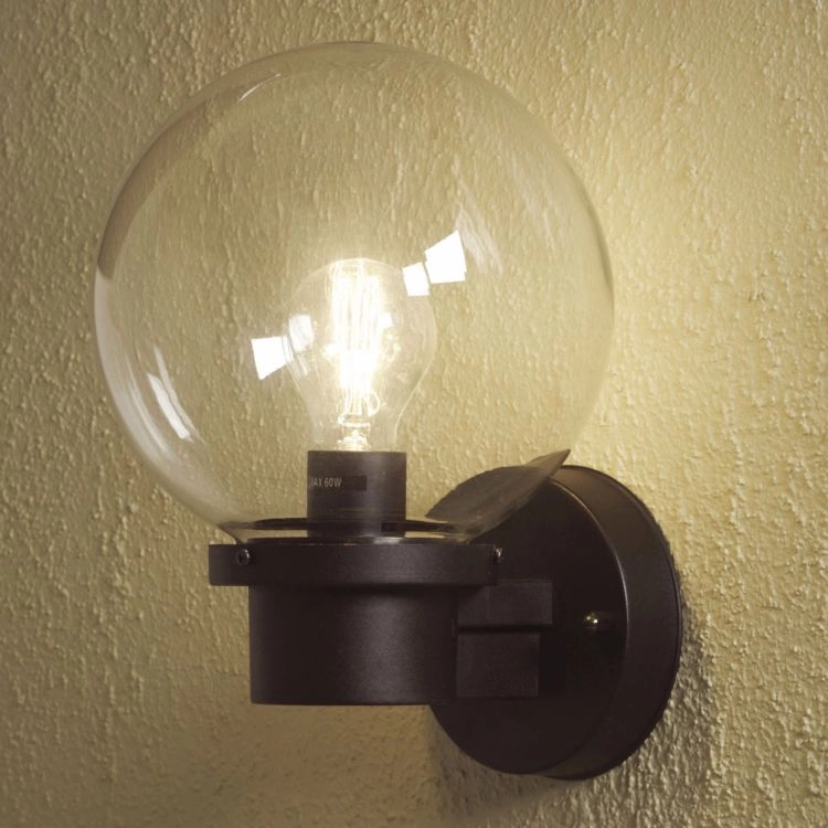 Ball lamp Nemi with black twilight sensor KonstSmide 7318307322750