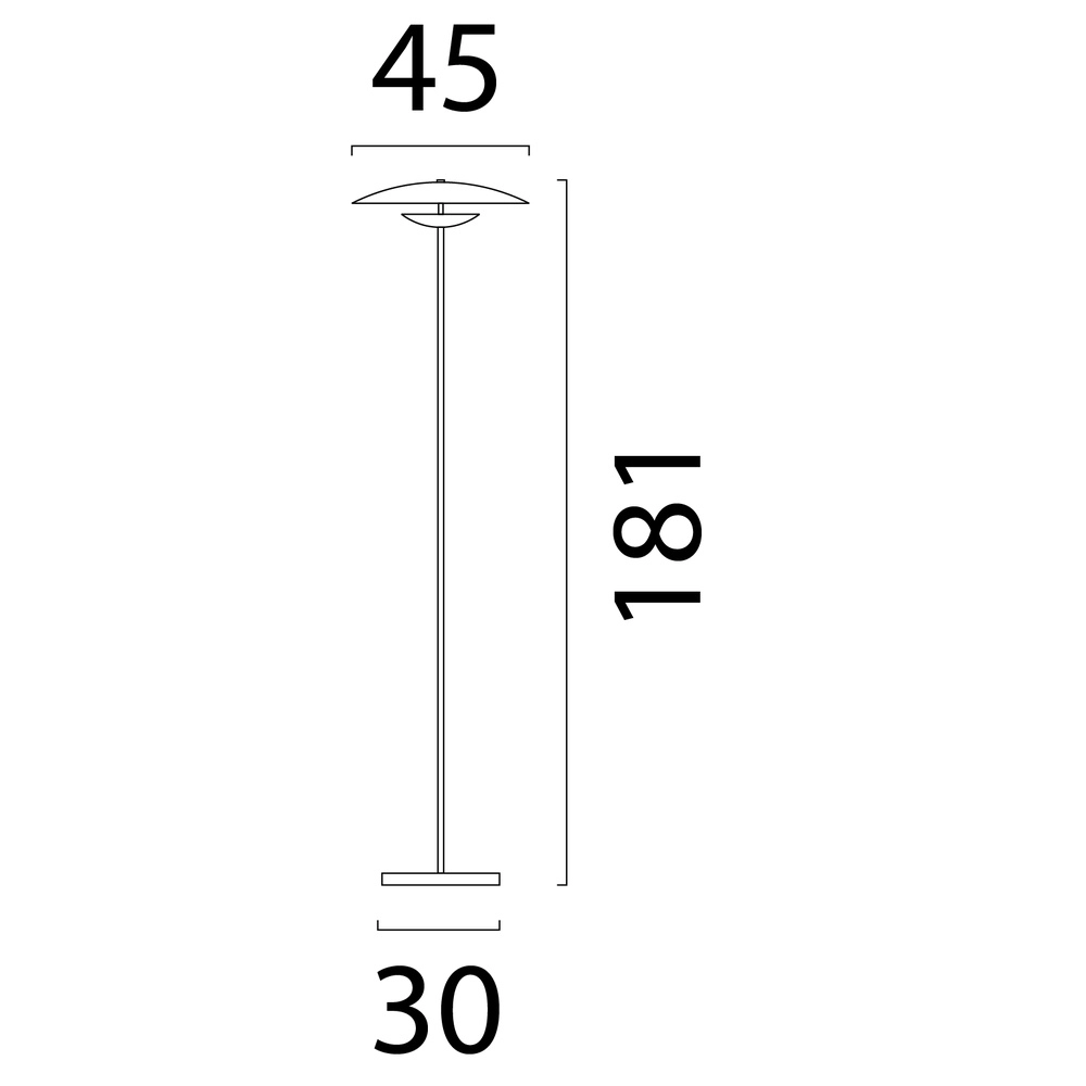 Design floor lamp Scala beige terra Masterlight 8718121432724