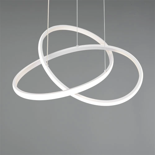 Design pendant lamp Mansa white Trio 4017807682151