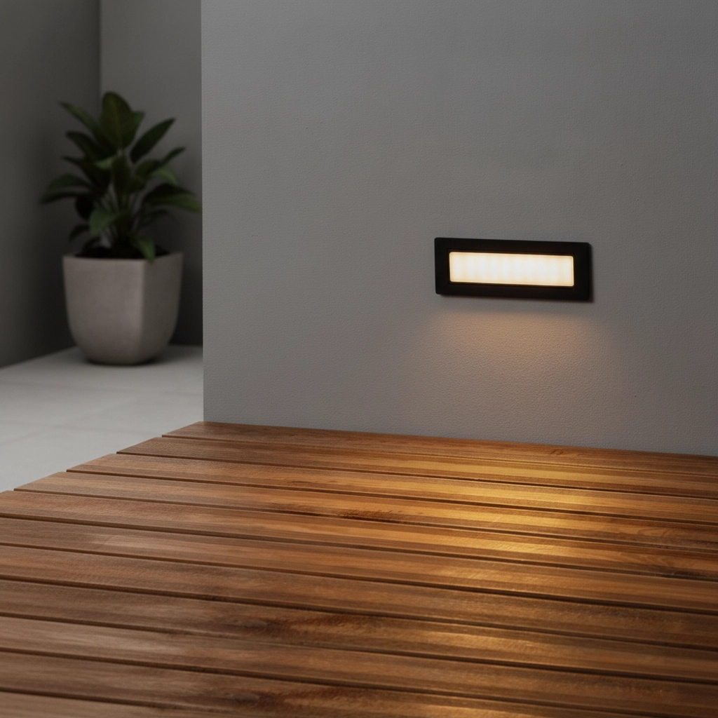 Black recessed light Echo Orientable