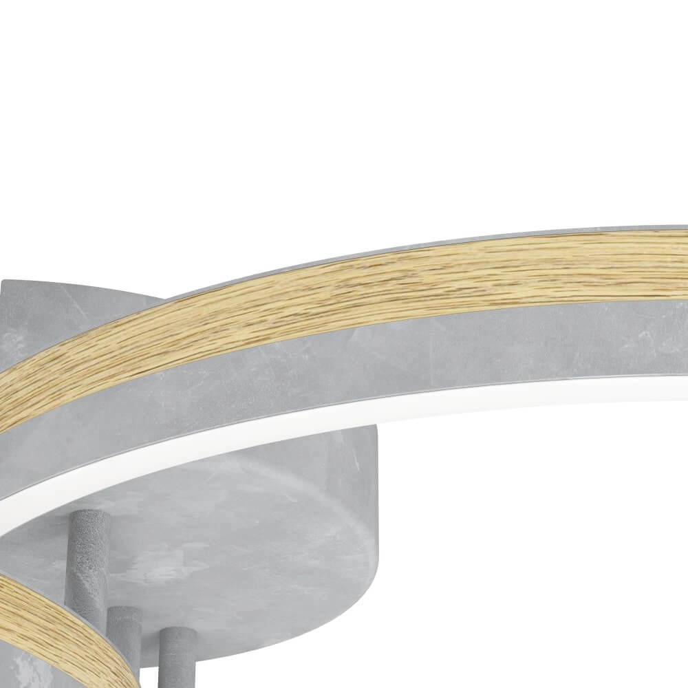 Rural LED ceiling lamp Cadinaro 3-light Stars of Light 9002759398958