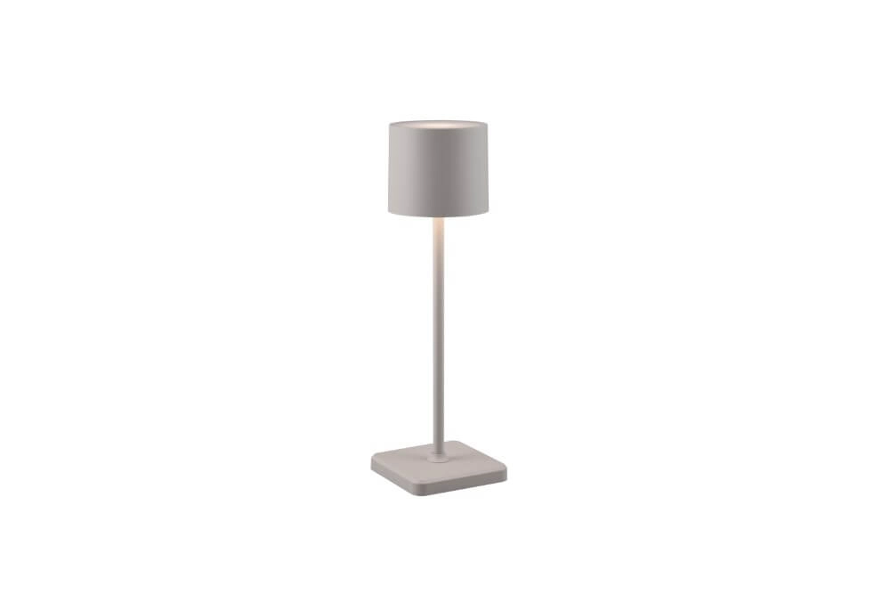Rechargeable table lamp Fernandez Grey outside Trio 4017807564341