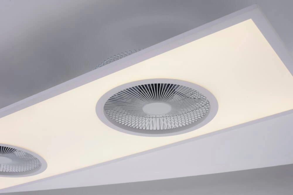 Ceiling fan lamp Flat-Air 120cm 2700-5000K white Paul Neuhaus 4043689975920