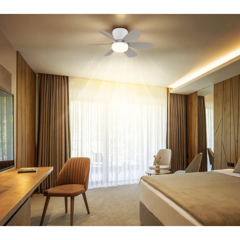 Ceiling fan Delores sand brown Globo 9007371580729