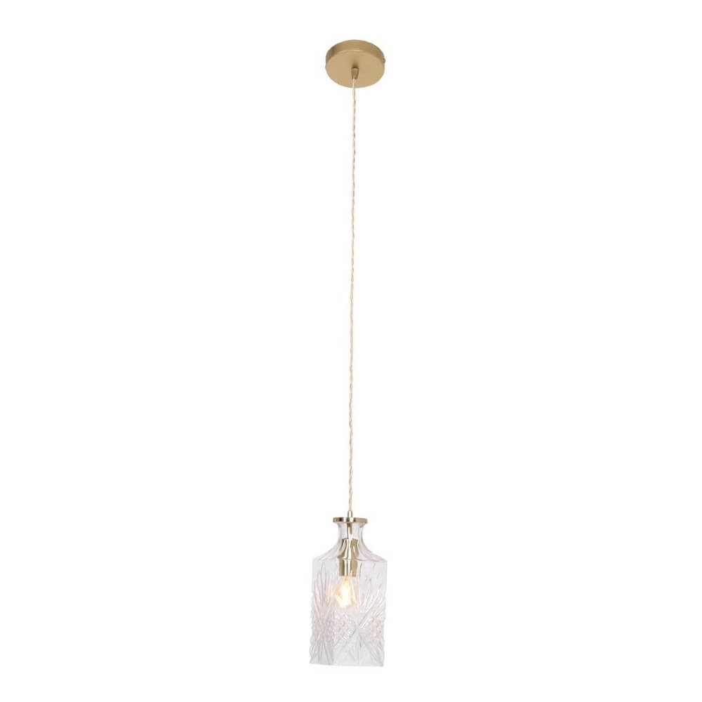 Classic hanging lamp Grazioglass Ø 10cm Steinhauer 8712746166347