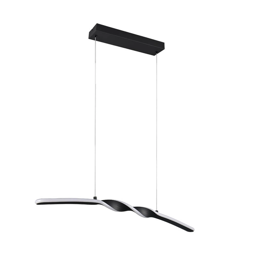 Design pendant lamp Ginko black Trio 4017807642414