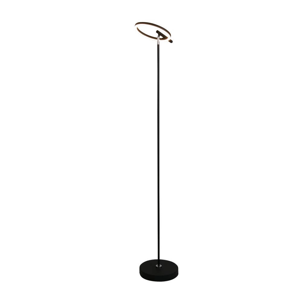 Modern floor lamp Space black