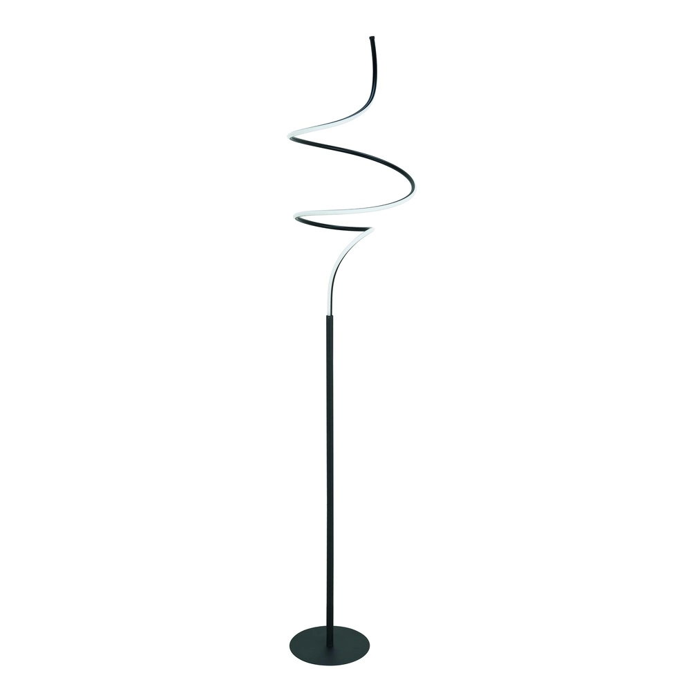 Design floor lamp Curle black Ø 35cm