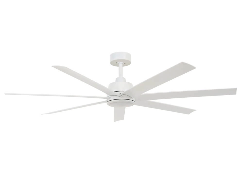 Ceiling fan white Atlanta Led Ø 142cm IP55