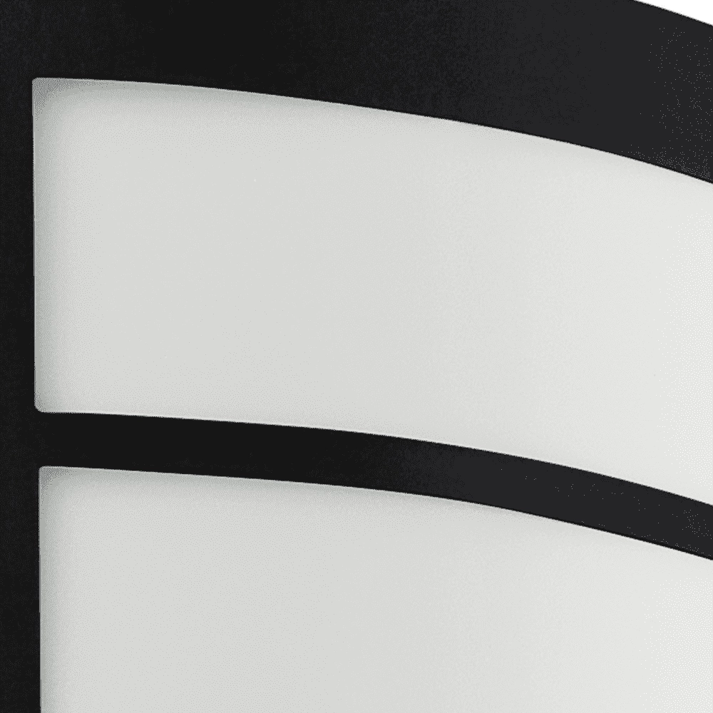 Black wall lamp City with sensor Eglo 9002759995683