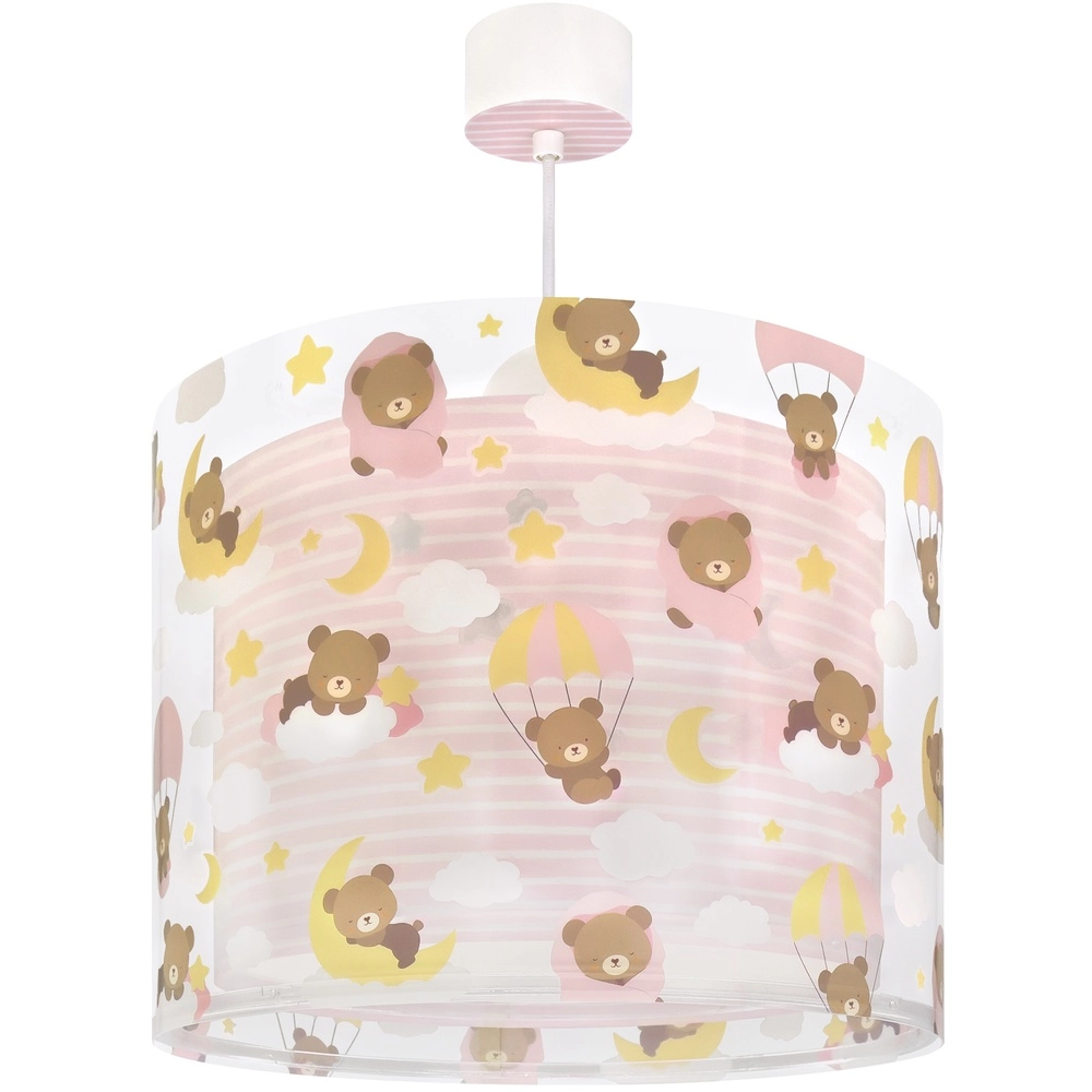Children's room pendant lamp Baby Teddy pink Dalber 8420406002651