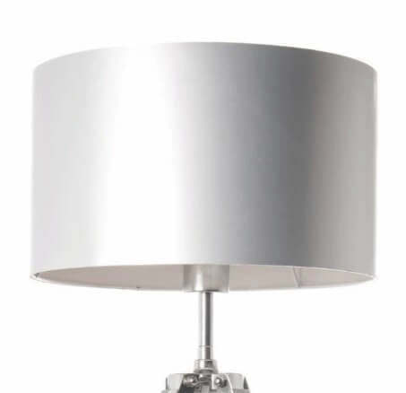 Tripod table lamp Jewel 67cm white with gray Artdelight 8719831732708