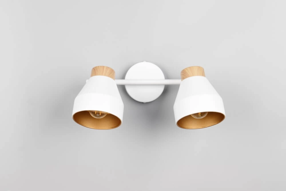 Design ceiling lamp 2-lights Valentin white Trio 4017807637427
