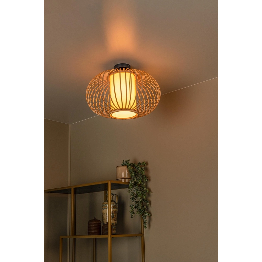 Ceiling lamp Thuline Wood look Lucide 5411212051769