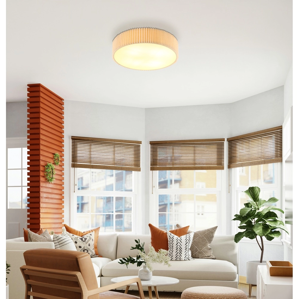 Ceiling lamp Page Ø 53cm white Globo 9007371533602