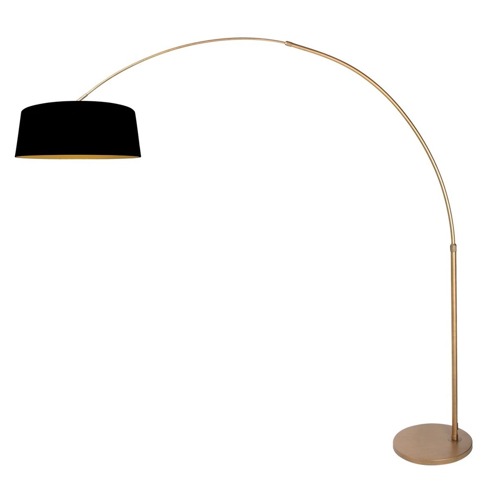 Arc lamp Sparkled Light bronze with black cap Steinhauer 8712746179927