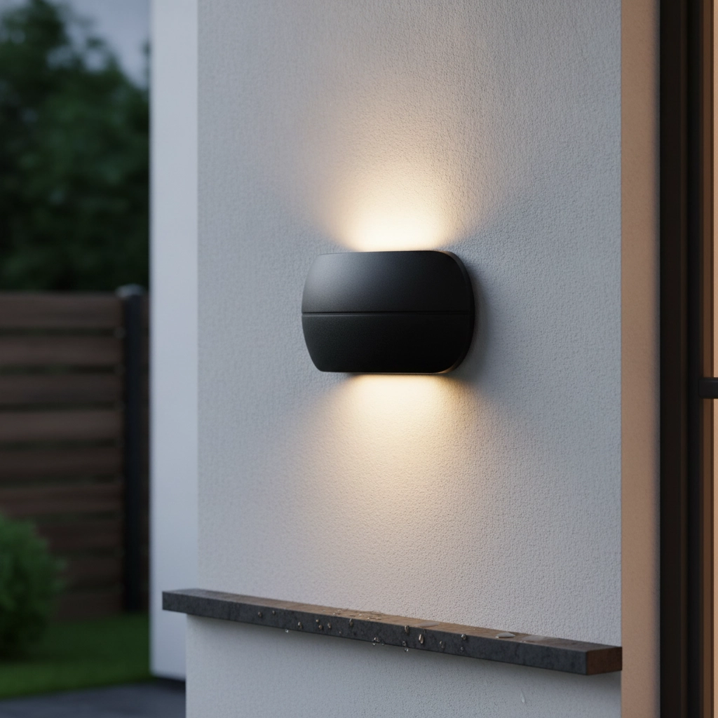 Design wall lamp Prato black