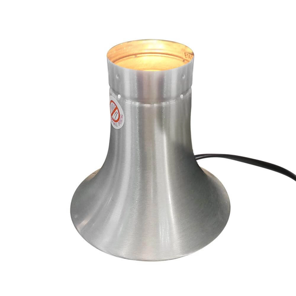 Lava lamp Volcan metal with blue Steinhauer 8712746177664