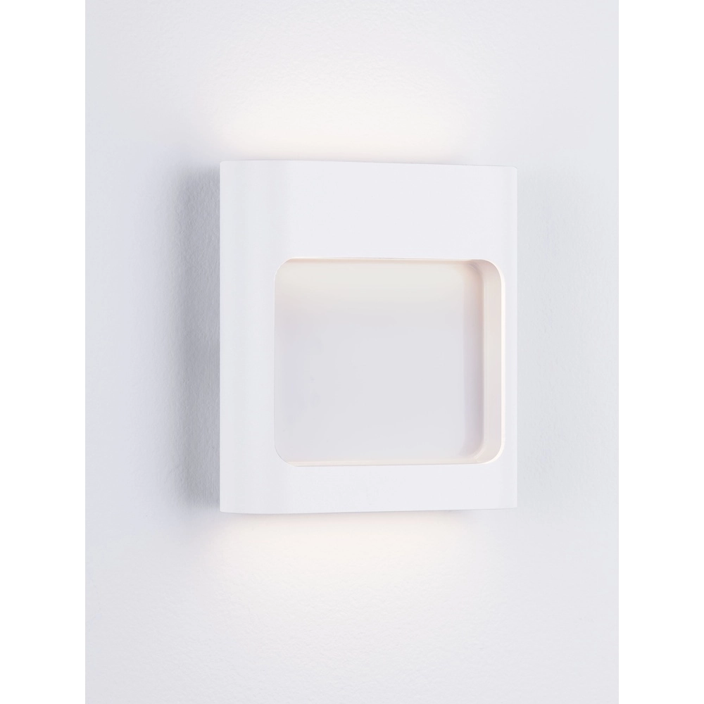 White wall lamp Tall up and down