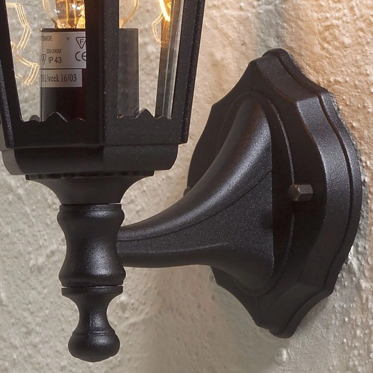 Classic outdoor lamp Firenze Up black KonstSmide 7318307232752