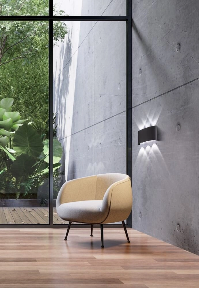 Black wall spotlight Berlin 3 bundles Fischer & Honsel 4003694303774