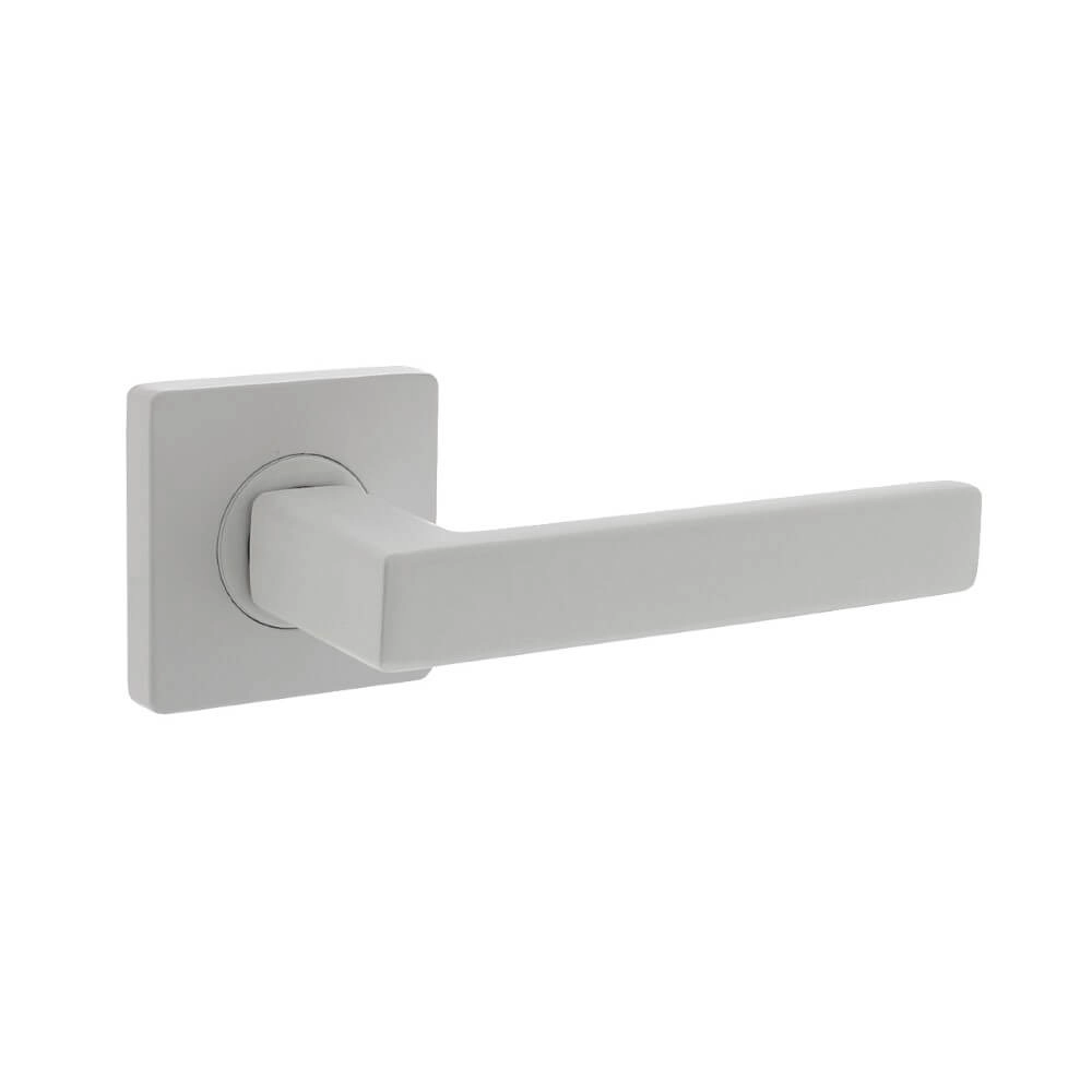 Modern door handle Hera white