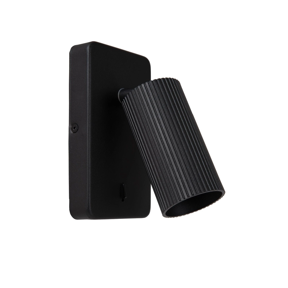 Bedside lamp Clubs Black with switch