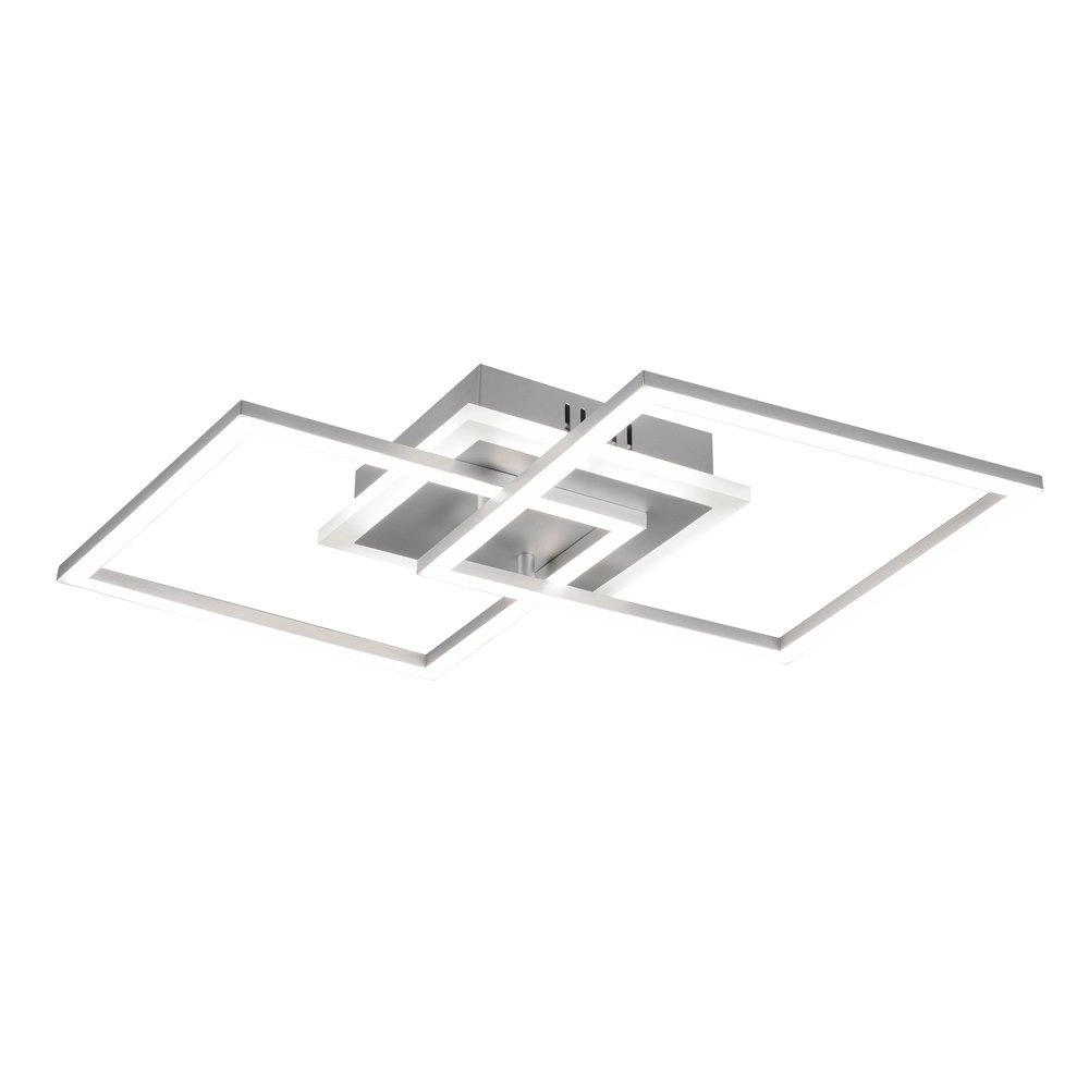 Square ceiling lamp Venida 57cm gray Trio 4017807451092