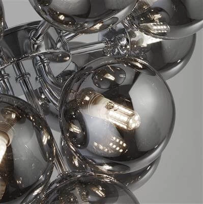 Ceiling Lamp Glass Berry Globe Searchlight 5053423190464