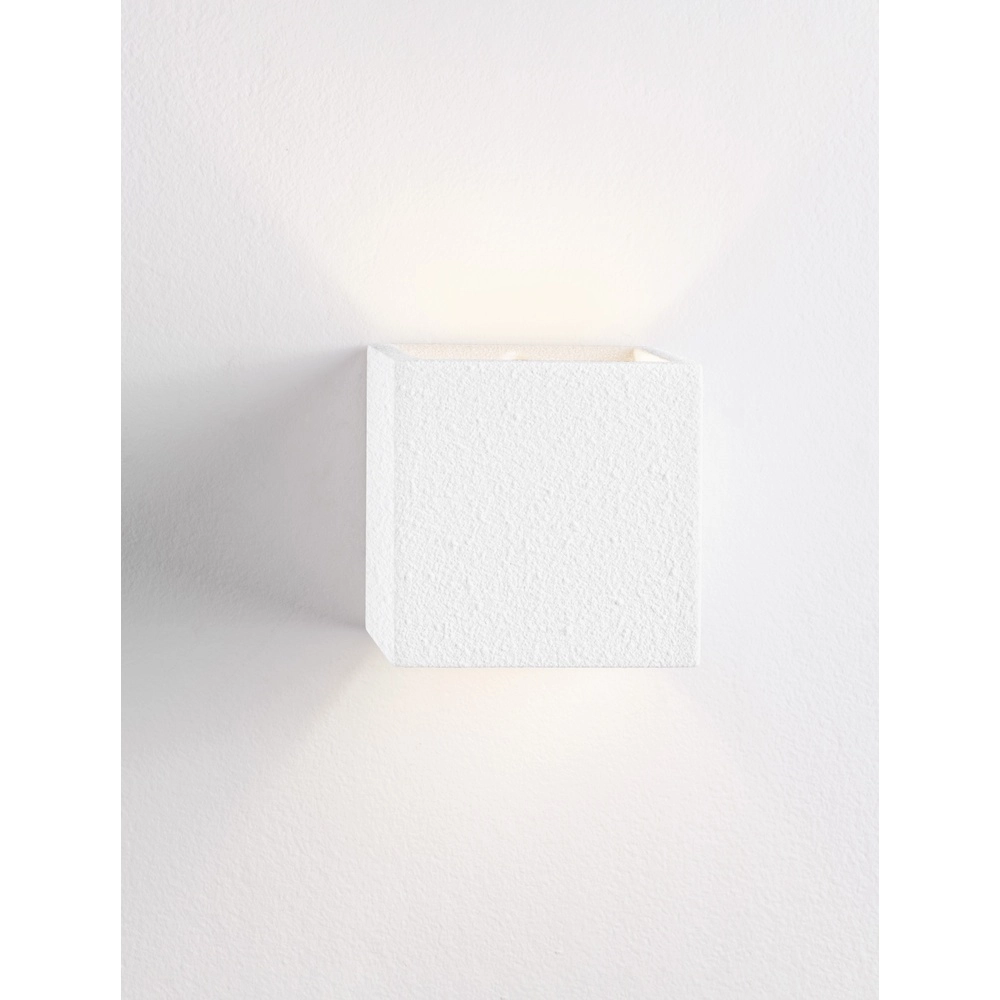 Square wall lamp Sensia white 11.5cm Lyora 5212017479303