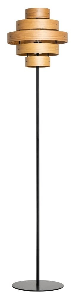 Wooden floor lamp Oaknut